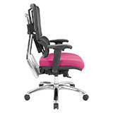 Vertical Black Mesh Back Chair